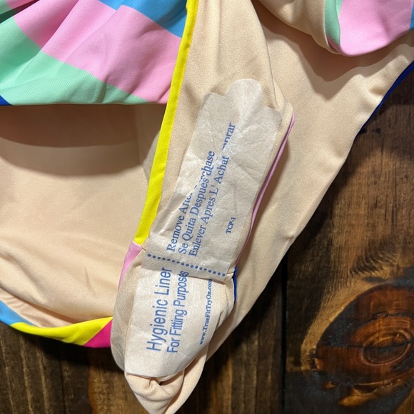 Colorful Striped Bikini Set - Picture 3 of 3